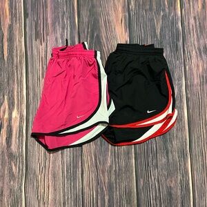 Nike women’ Shorts - (Set)Vibrant Pink and Classic Black